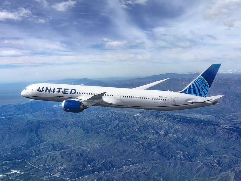 United-Passagiere können nun bequem Bahnzubringer in ihr Flugticket integrieren. Foto: United Airlines