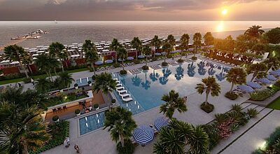 Pool im neuen Swissotel Resort & Spa Cesme. Foto: Accor