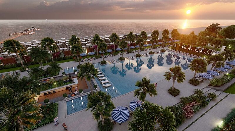 Pool im neuen Swissotel Resort & Spa Cesme. Foto: Accor