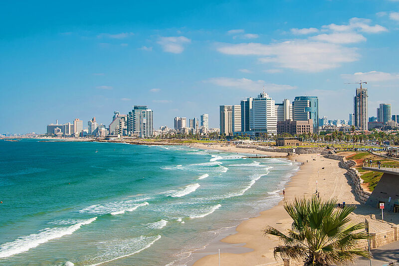 Rund 200 Veranstalter haben derzeit Israel – hier Tel Aviv – im Programm