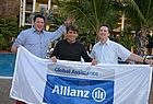 Die drei Organisatoren (von links): Oliver Neis (Sunny Cars), Oliver Kratzer (Allianz Global Assistance) und RTK-Manager Markus Conzatti