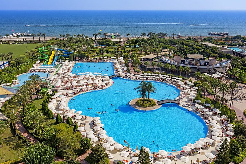 Das Miracle Resort in der Region Antalya war in der vergangenen Woche das am stärksten nachgefragte Hotel in der Türkei