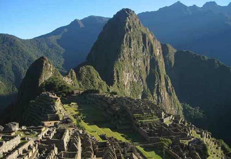 Auch Peru mit dem Macchu Pichu als einem der sieben neuen Weltwunder ist mit auf Tour