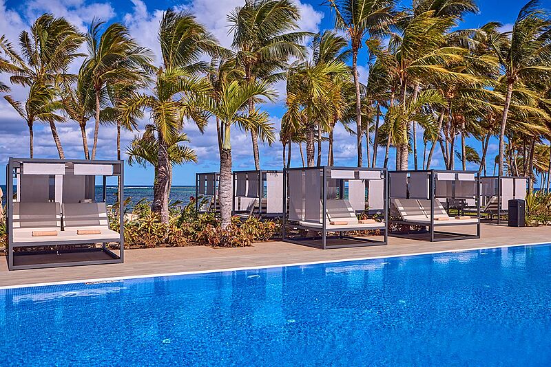 Extrapool für die Gäste des Elite Clubs im Riu Palace Mauritius