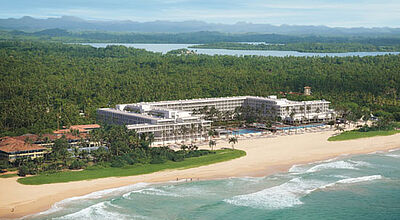 Das Riu Sri Lanka liegt direkt am Strand von Ahungalla/Bentota