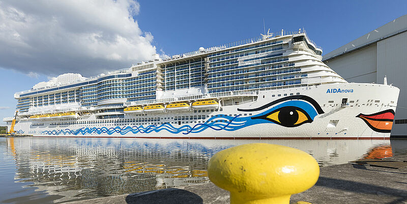 Die Aida Nova sorgte in diesem Jahr für den größten Kapazitätszuwachs bei Aida Cruises