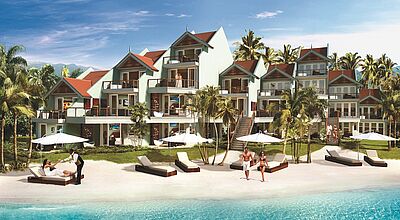 Das Coconut Building im Sandals Negril wird bis Mitte Dezember renoviert