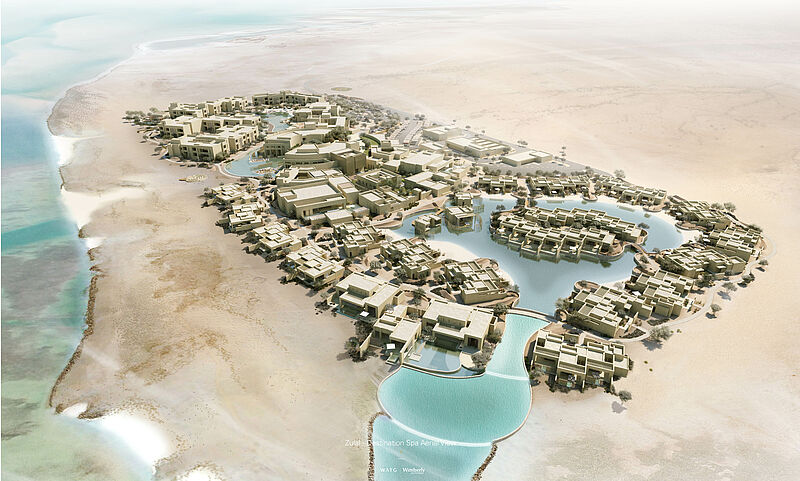 Das Zulal Wellness Resort will neue Maßstäbe in Katar setzen