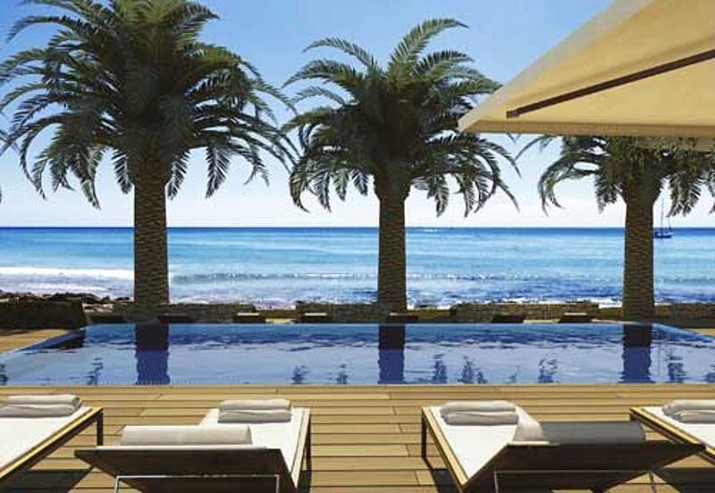 Das Melbeach Hotel & Spa verfügt über 32 Zimmer und zwei Pools