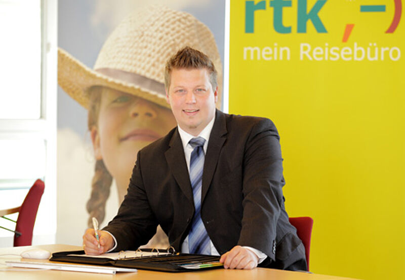 Will die Reisebüro-Schaufenster noch mehr ins Rampenlicht rücken: RTK-Manager Rainer Gnyp