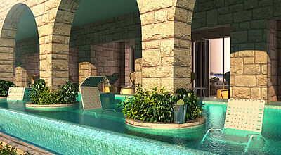 Im TUI Blue Jadran in Dalmatien sind elf Swim-up-Suiten geplant