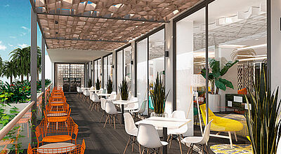 So soll das Restaurant des Ifa Catarina nach der Renovierung aussehen So soll das Restaurant des Ifa Catarina nach der Renovierung aussehen