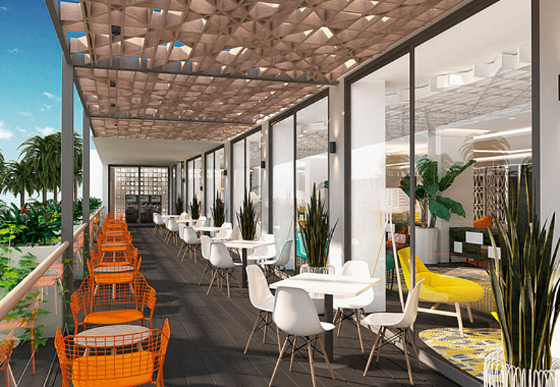 So soll das Restaurant des Ifa Catarina nach der Renovierung aussehen