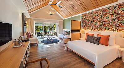 Die neuen Superior- und Deluxe-Zimmer im Victoria Beachcomber Resort & Spa sind für Aufenthalte ab November buchbar. Foto: Beachcomber Resorts & Hotels