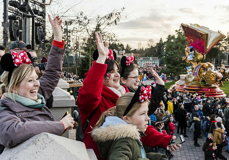 250 Reiseprofis mit ihren Familien hatten großen Spaß beim Magic-Pep im Disneyland Paris