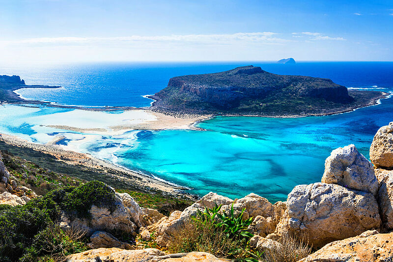 Kreta (im Bild) und die Halbinsel Peloponnes sind bereits buchbar, ab Ende Mai kommen Korfu und Zakynthos hinzu
