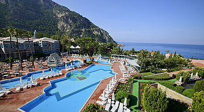 Das ehemalige Lykia World Ölüdeniz Residence firmiert ab Sommer als Sentido Lykia Resort & Spa