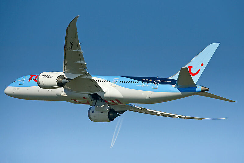 In Deutschland wird TUI Fly die erste Fluggesellschaft sein, die den Boeing 787-8 Dreamliner einsetzt