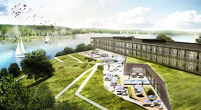 Das Hotel & Spa am Bostalsee bietet 100 Zimmer