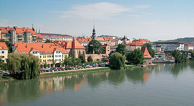 Maribor an der Drau will Kulturhauptstadt 2012 werden.