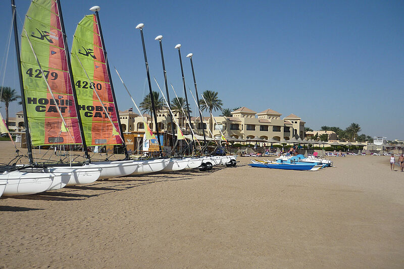 Makadi Bay bei Hurghada: Die Zahl deutscher Touristen in Ägypten ist nach wie vor überschaubar
