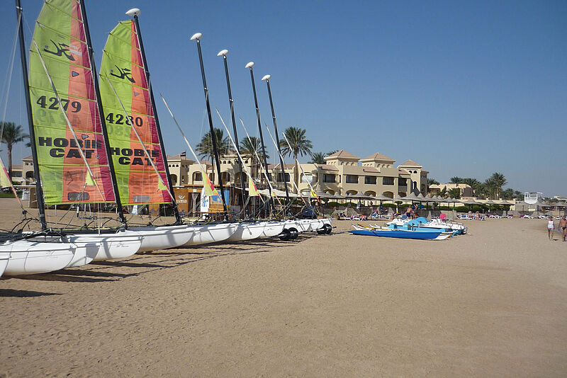 Makadi Bay bei Hurghada: Die Zahl deutscher Touristen in Ägypten ist nach wie vor überschaubar