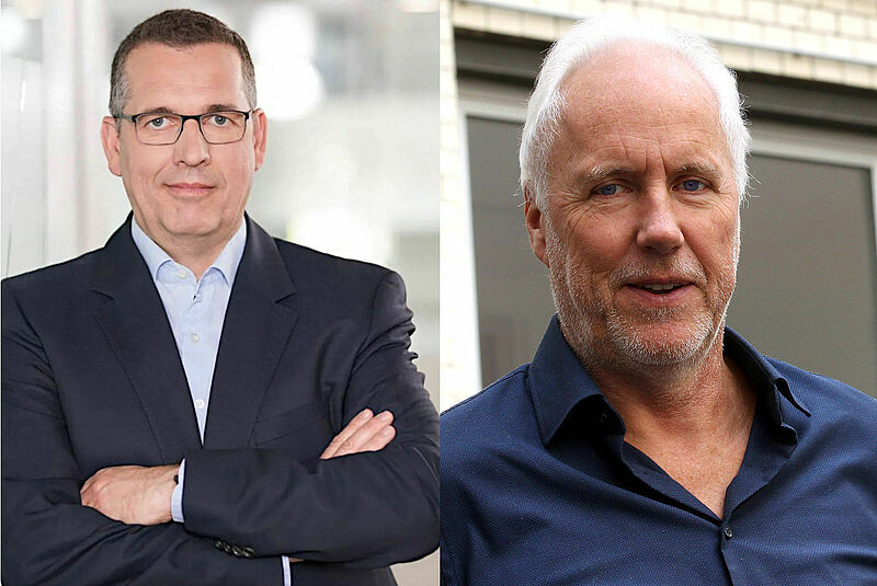Der frühere Amadeus-Manager Holger Taubmann (links) stößt zu Aerticket, weil sich CEO Rainer Klee anderen Aufgaben widmet