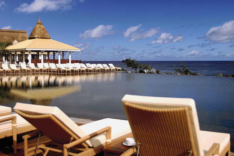Club Med gibt eine Sonderprovision bei Buchung von Anlagen auf der Fernstrecke, im Bild der La Plantation d'Albion auf Mauritius