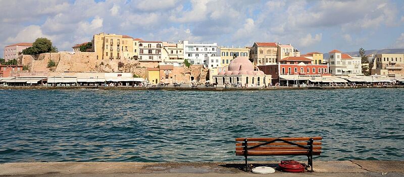 Griechenland, im Bild Chania, lädt zum Langzeiturlaub ein