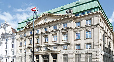 Das Park Hyatt Vienna hat eine denkmalgeschützte Fassade