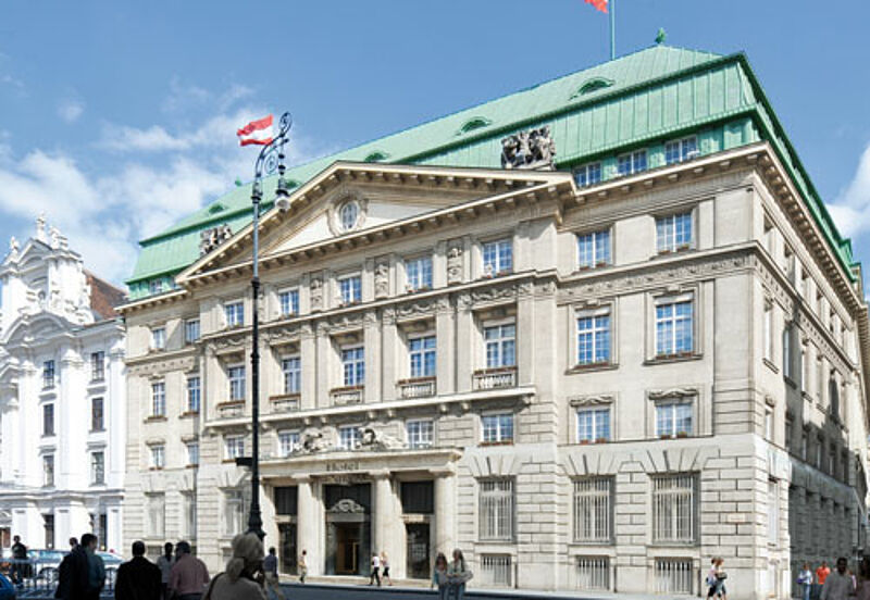 Das Park Hyatt Vienna hat eine denkmalgeschützte Fassade