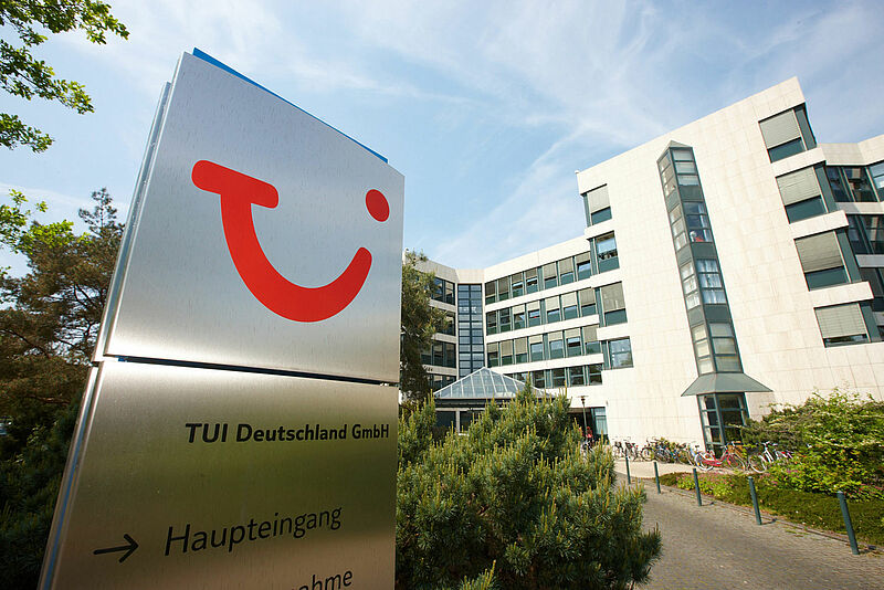 Die Mehrheit der Mitarbeiter sitzt im Homeoffice – und das langfristig: TUI-Zentrale in Hannover