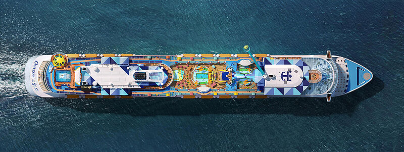 Auch die Odyssey of the Seas ist 2023 in Europa unterwegs. Foto: Royal Caribbean