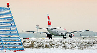 Wegen Schnee und Eis ging auf dem Frankfurter Airport zeitweise nichts mehr