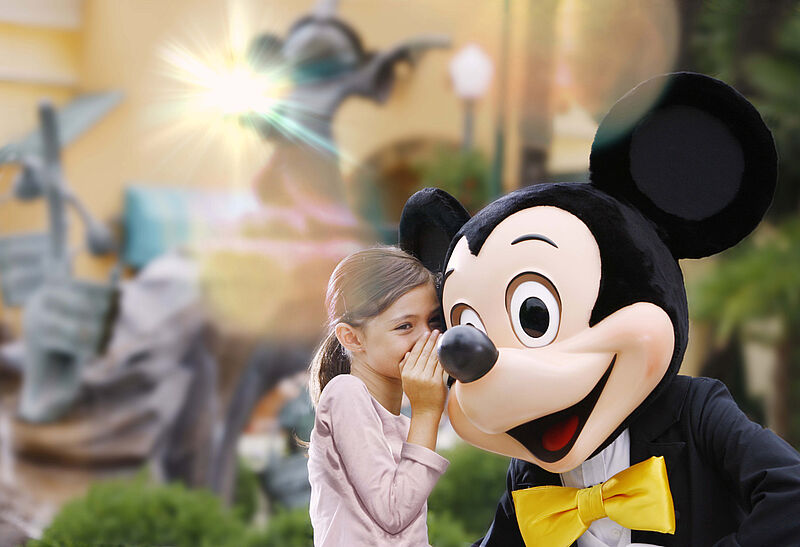 In Disneyland Paris können Besucher Micky persönlich zum Geburtstag gratulieren