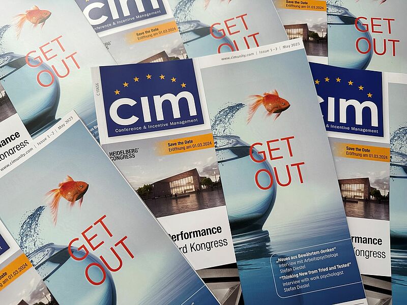 Die neue CIM-Ausgabe berichtet über aktuelle Entwicklungen der Mice-Branche