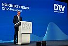 DRV-Präsident Norbert Fiebig während seiner Grundsatzrede
