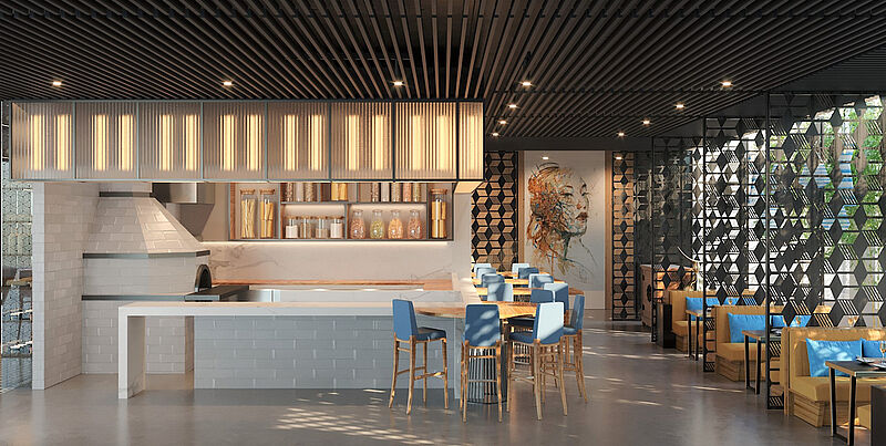 Ein Highlight: der Gourmet-Market