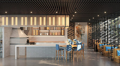 Ein Highlight: der Gourmet-Market