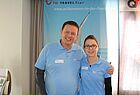 Gerd Stüber und Sandra Eicken aus dem Team von TUI Travel Star