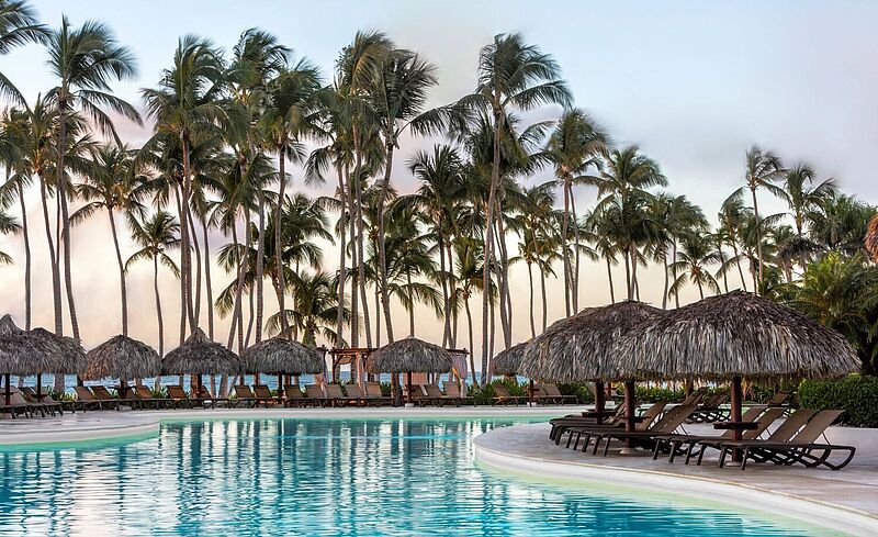 Club Med hat das Reisebüro-Portal verbessert, im Foto die Anlage in Punta Cana
