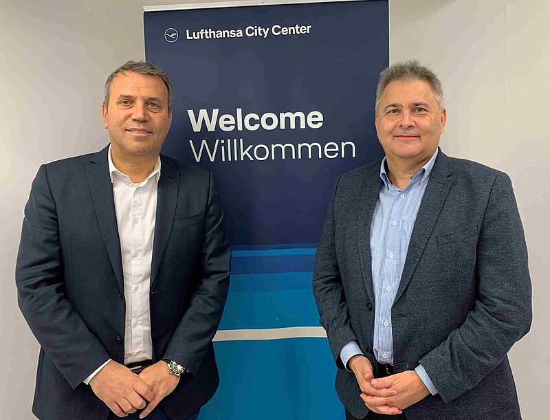 Das neue Vorstandsduo der LCC-Reisebüro AG: Thomas Klein und Udo Wichert