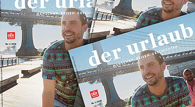 Die erste Ausgabe des neuen Reisemagazins: DER Touristik will es dreimal pro Jahr herausbringen