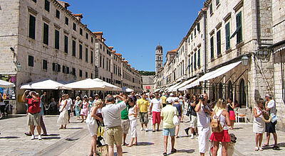 Der Tourismus boomt in ganz Kroatien, nicht nur in Dubrovnik