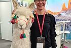 ta-Redakteurin Susanne Layh auf den Spuren der Lamas in Peru