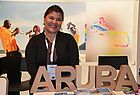 Karin Luize de Carvalho von der Agentur vertrat Aruba