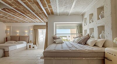 Das Baglioni Masseria Muzza ist in einem Gehöft aus dem 17. Jahrhundert entstanden