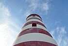 Leuchtturm auf der Abaco-Insel Elbow Cay