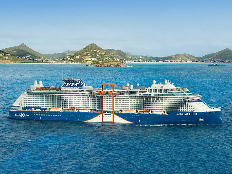 Auch das neueste Flottenmitglied Celebrity Ascent wird den Panamakanal passieren. Foto: Celebrity Cruises