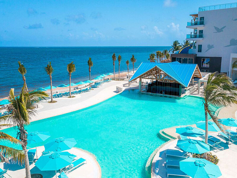 Zum Margaritaville Island Reserve Riviera Maya gehören 355 Suiten. Foto: Karisma Hotels & Resorts